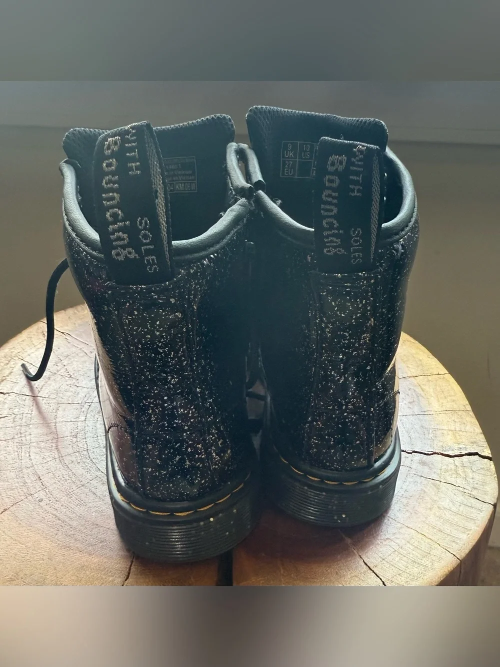 Dr. Martens 1460 Cosmic Glitter Boots Kids US 10 EU 27